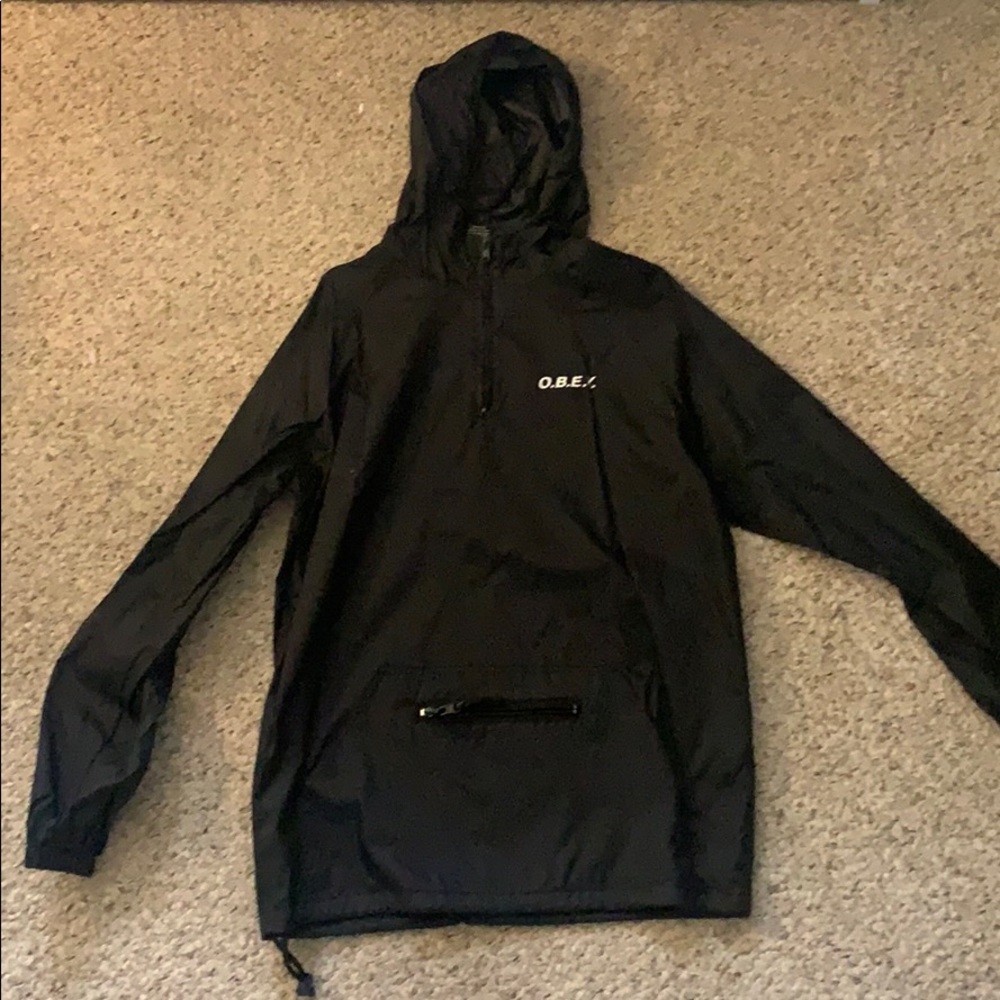 Obey pullover wind breaker